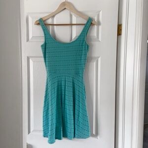 Dynamite | Turquoise skater dress